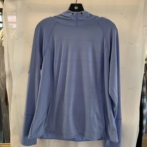 Fila sports hoodie xl light blue two pockets front